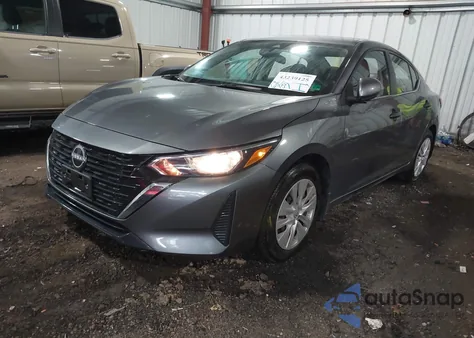 2025 Nissan Sentra S из США, поврежденный, VIN 3N1AB8BV0SY268788